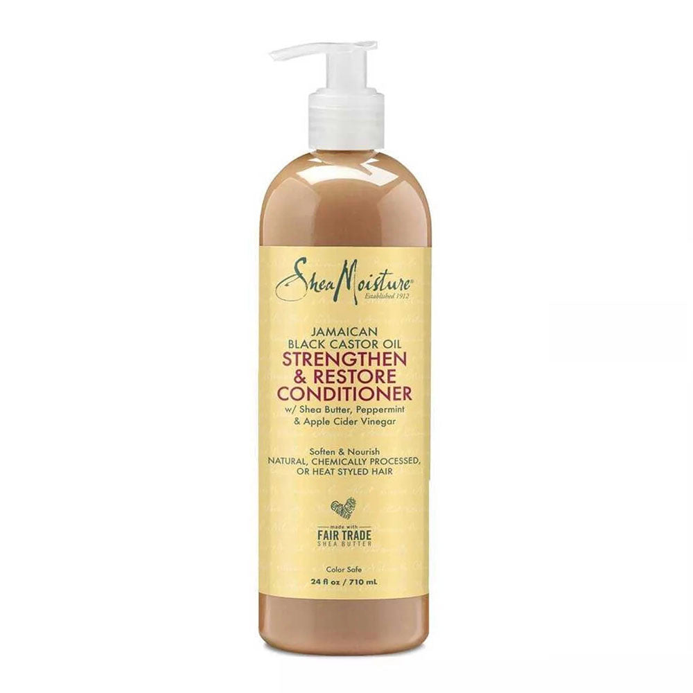 Shea Moisture Jamaican Black Castor Oil Strengthen and Restore Conditioner, 24 Oz